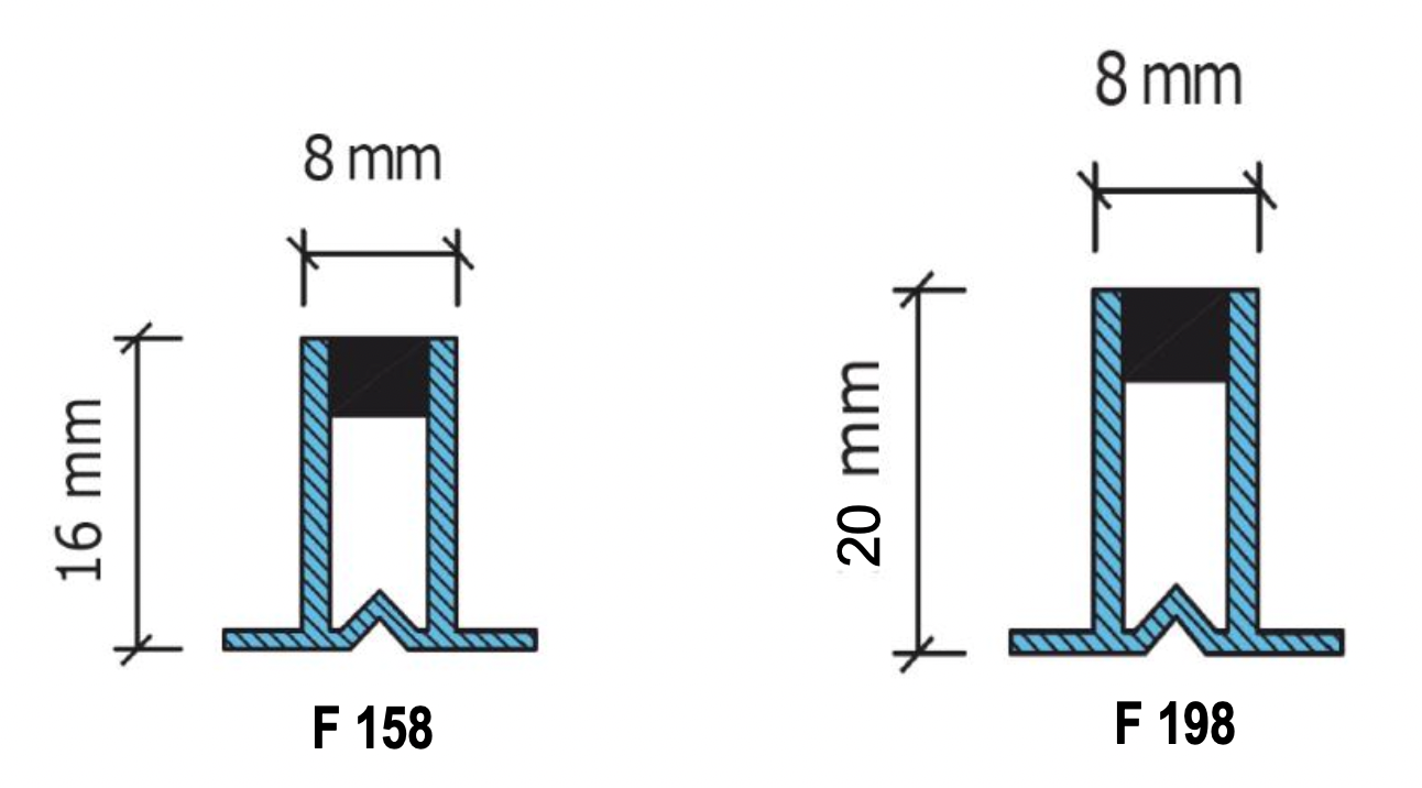 JOINT FILLER IN PVC - POSA A COLLA